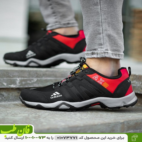 کفش مردانه آدیداس Adidas مدل سوسالو Sosalo (مشکی قرمز) AX2