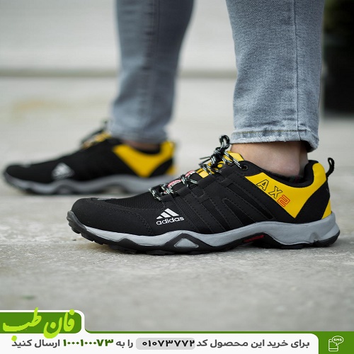 کفش مردانه آدیداس Adidas مدل سوسالو Sosalo (مشکی زرد) AX2