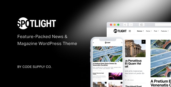 Download the right Spotlight theme for WordPress