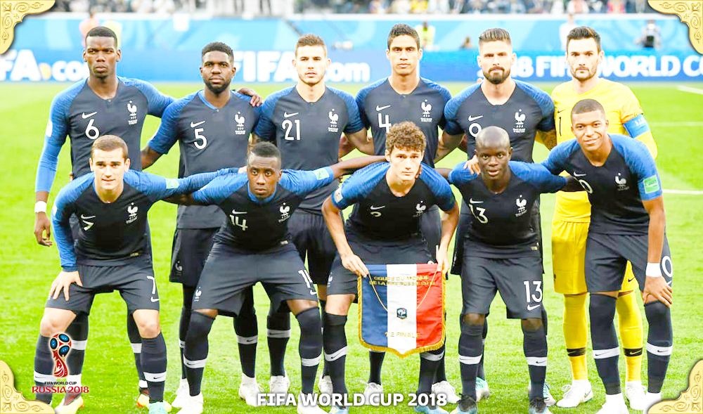 فرانسه در انتخابی جام جهانی 2018
